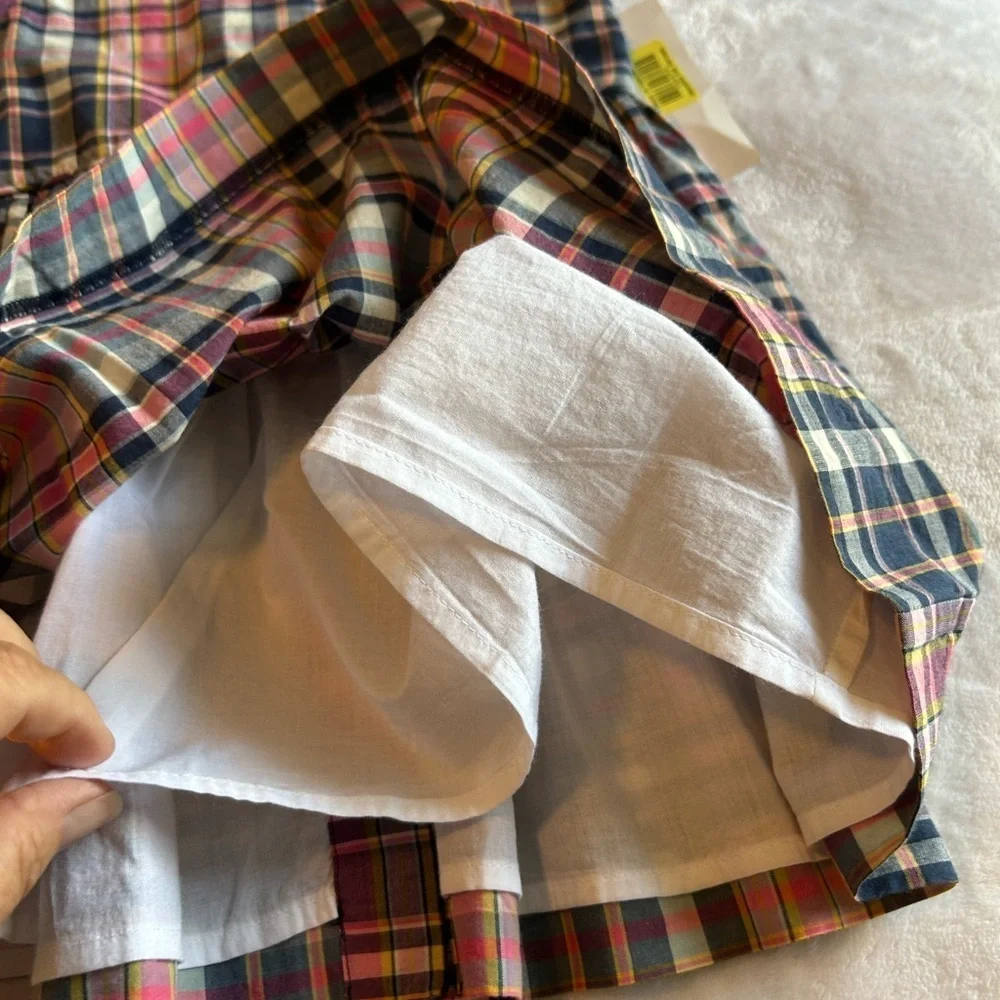 Ralph Lauren Pink and Blue Plaid Kids Dress